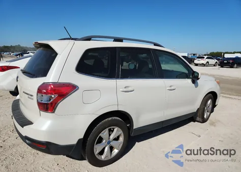 2015 Subaru Forester 2.5I Limited z USA, uszkodzony, nr VIN JF2SJARC4FH499180